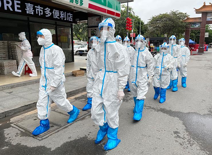 集团党员助力广州疫情封控区，筑牢抗疫“长城”
