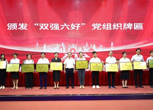 集团党支部陆续2年获评广州市非公有造经济组织“双强六好”党组织